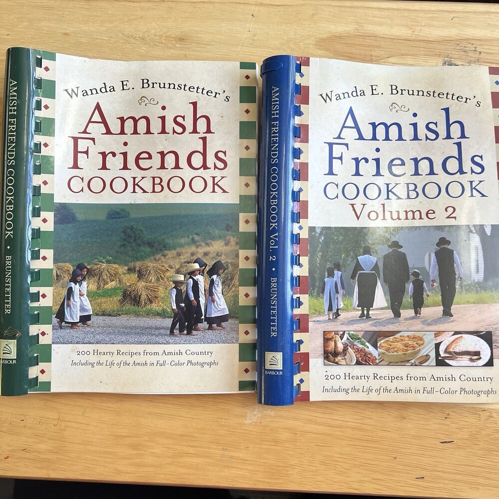 Wanda E Brunstetters Amish Friends Cookbook Volumes 1 And 2 Recipes